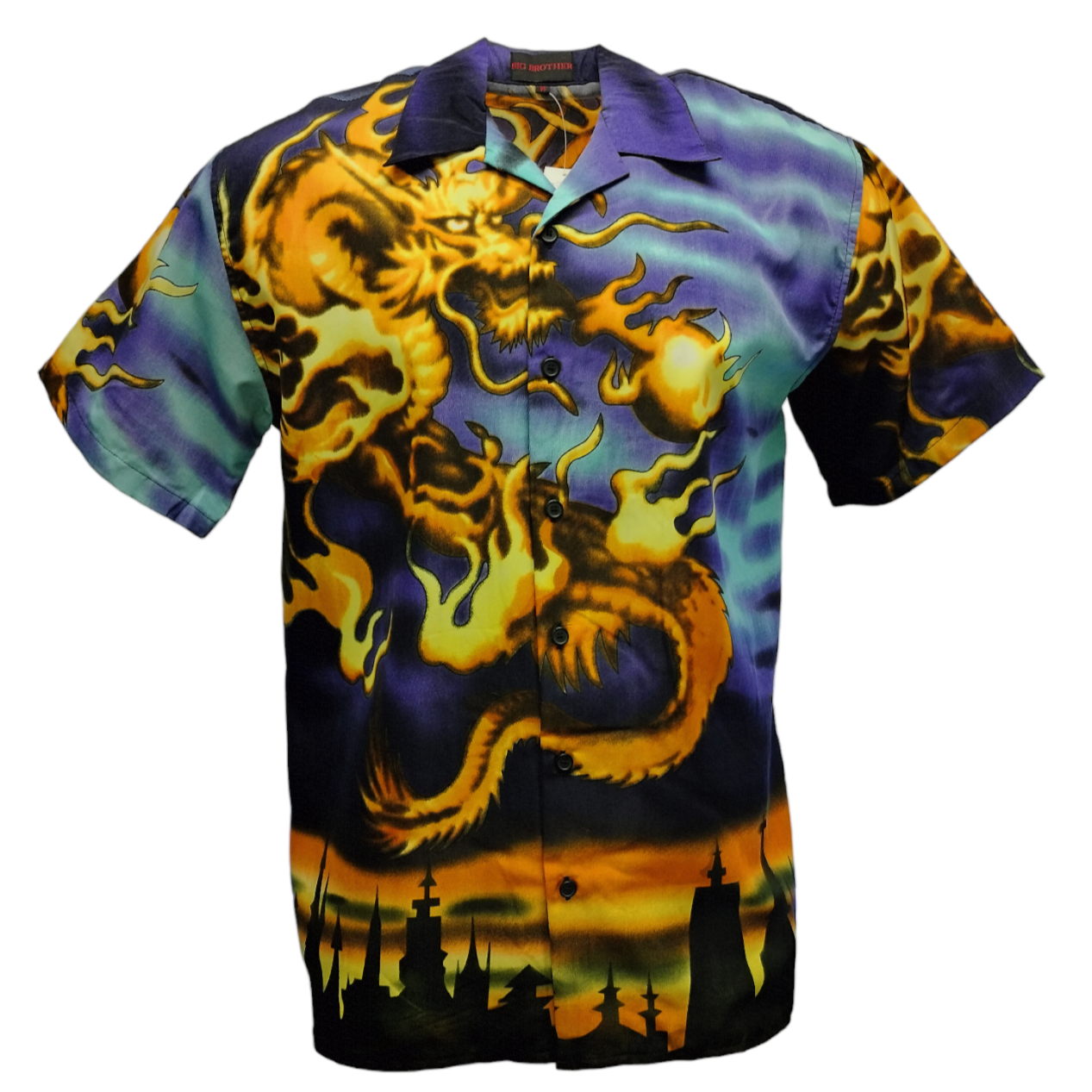 Men's Dragon Button-Up shirts