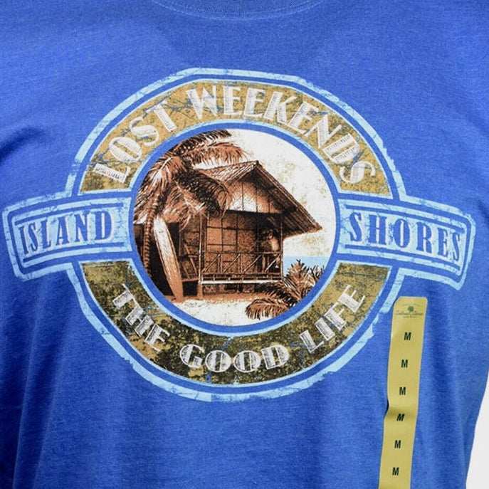 Men's T-shirt "Island Shores" The Good Life -Lost Weekends- Laid Back