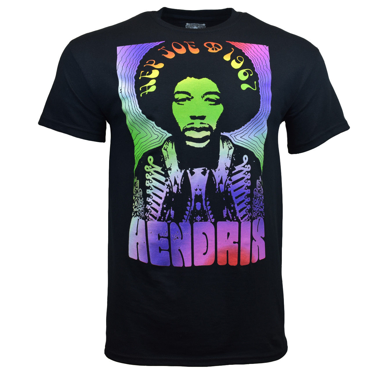 Jimi Hendrix Hey Joe 1967 Psychedelic Men's T-Shirt