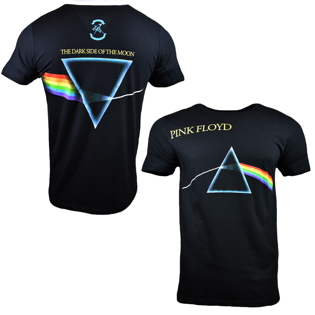Pink Floyd Dark Side of the Moon Album Cover Art Men's Graphic Print T-Shirt