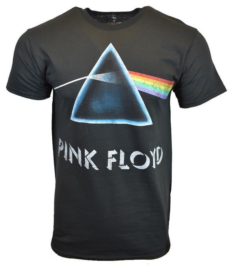 Pink Floyd Dark Side of the Moon Album Cover Art Men's Graphic T-Shirt