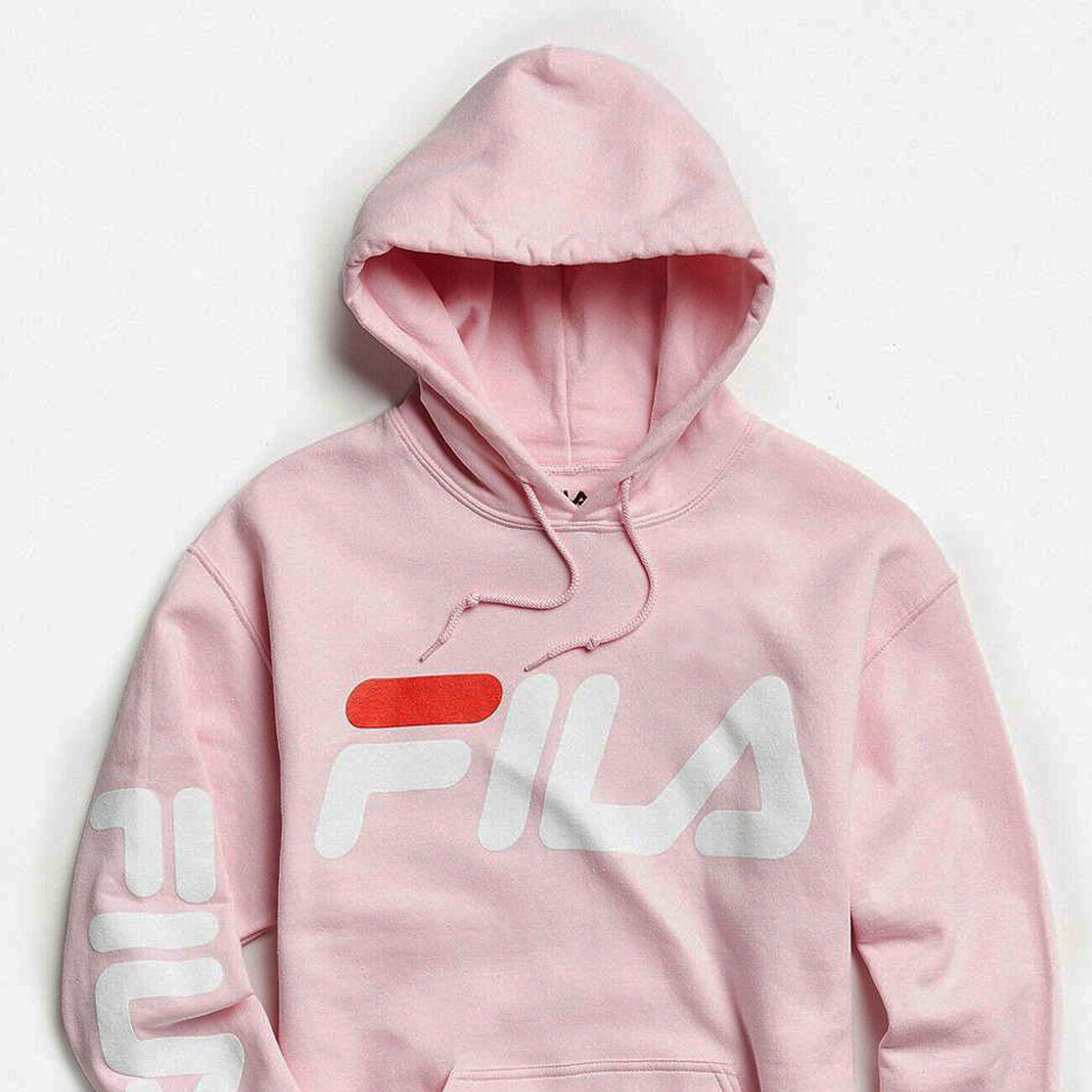 FILA Unisex Pink Hoodie Sweatshirt Men's or Women's