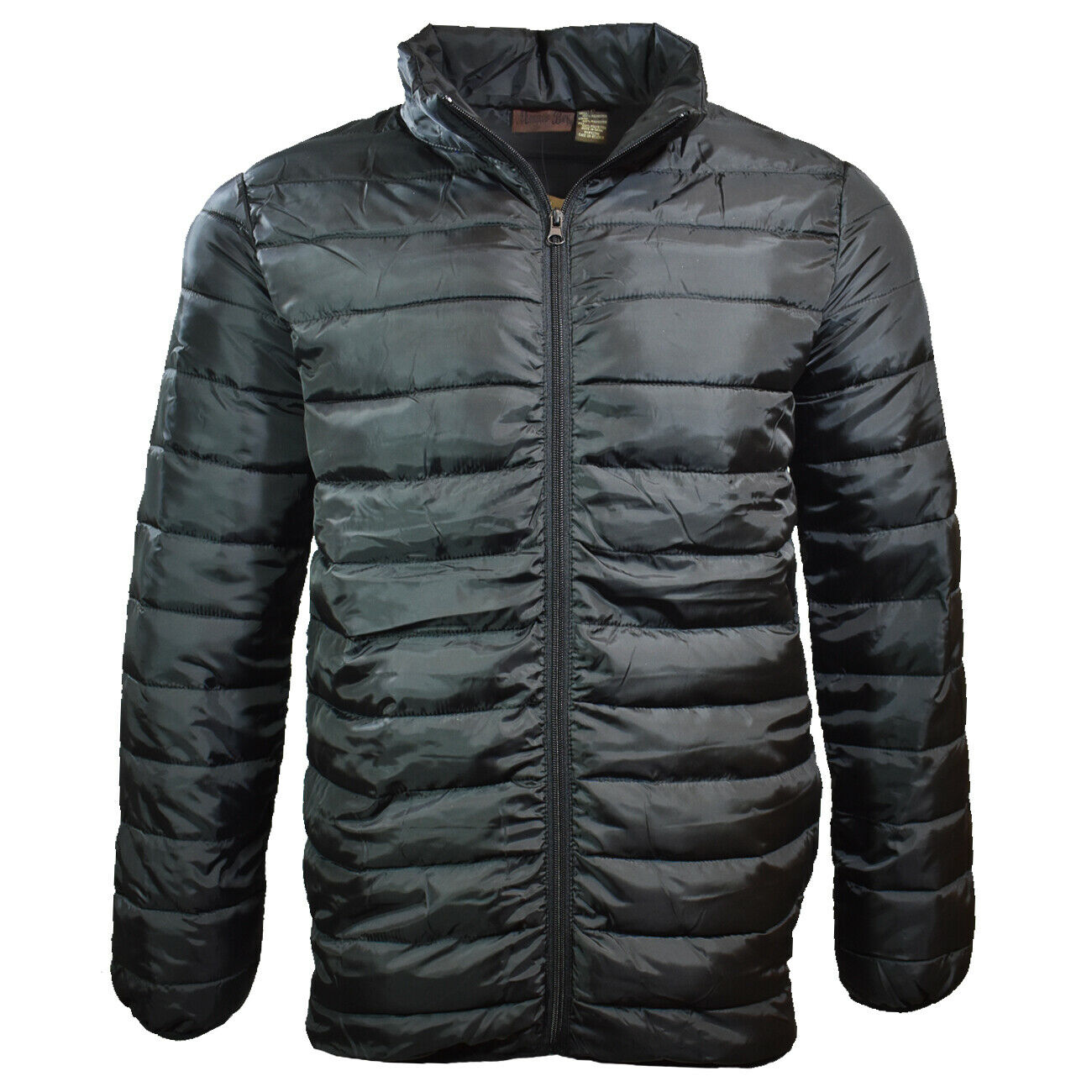 Marino Bay Men's Puffer Jacket - Black