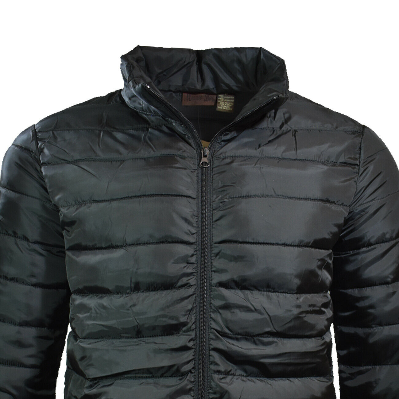 Marino Bay Men's Puffer Jacket - Black