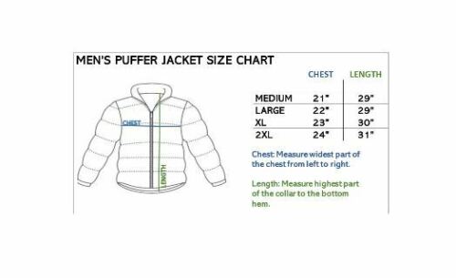 Marino Bay Men's Puffer Jacket - Black