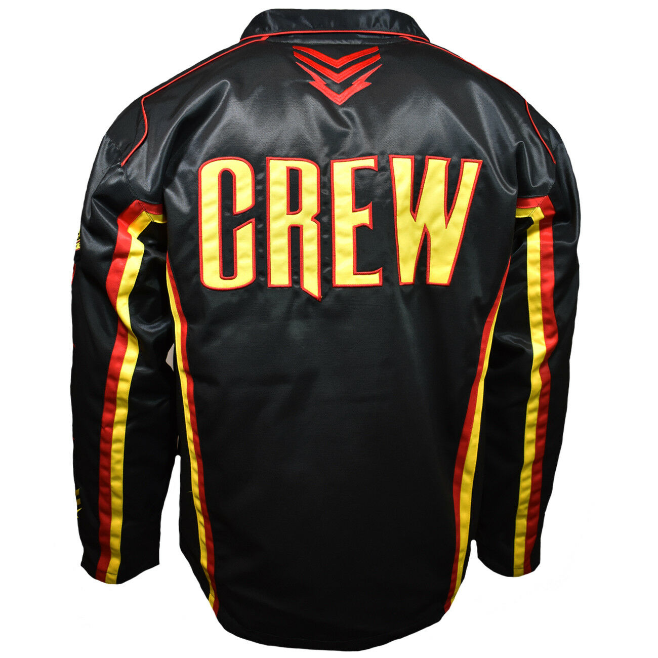 Mens NASCAR style Jacket PANIC SWITCH Army crew