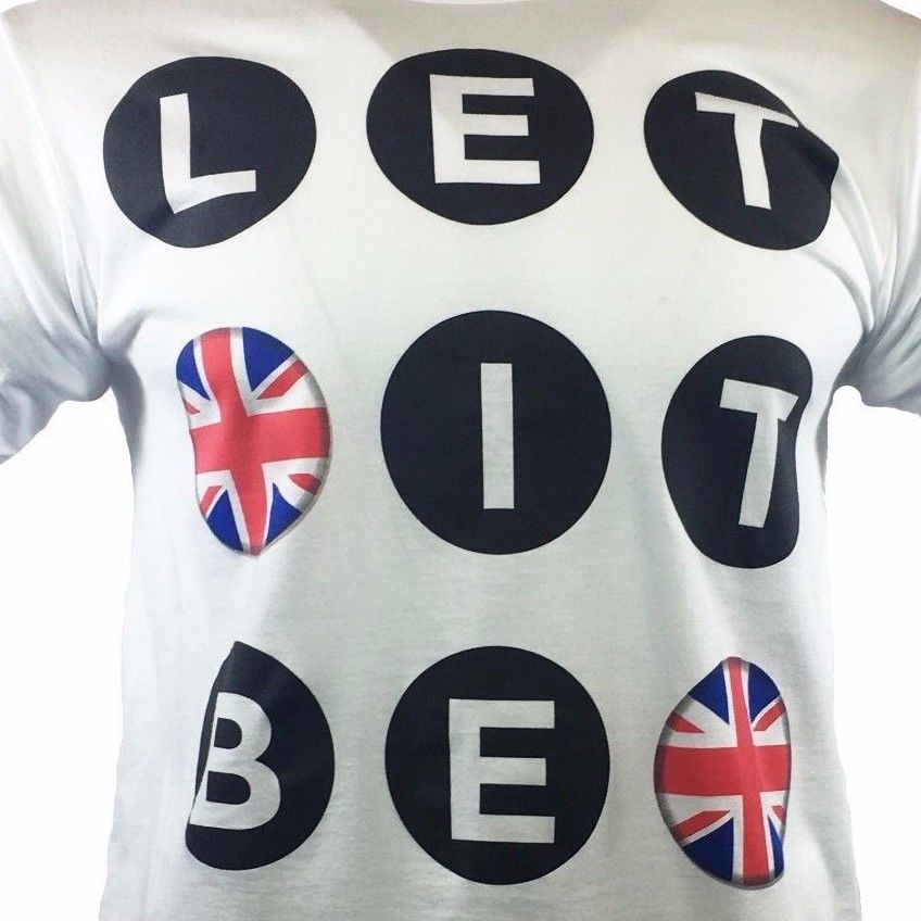 The Beatles Let It Be UK Great Britain Men's Graphic T-Shirt