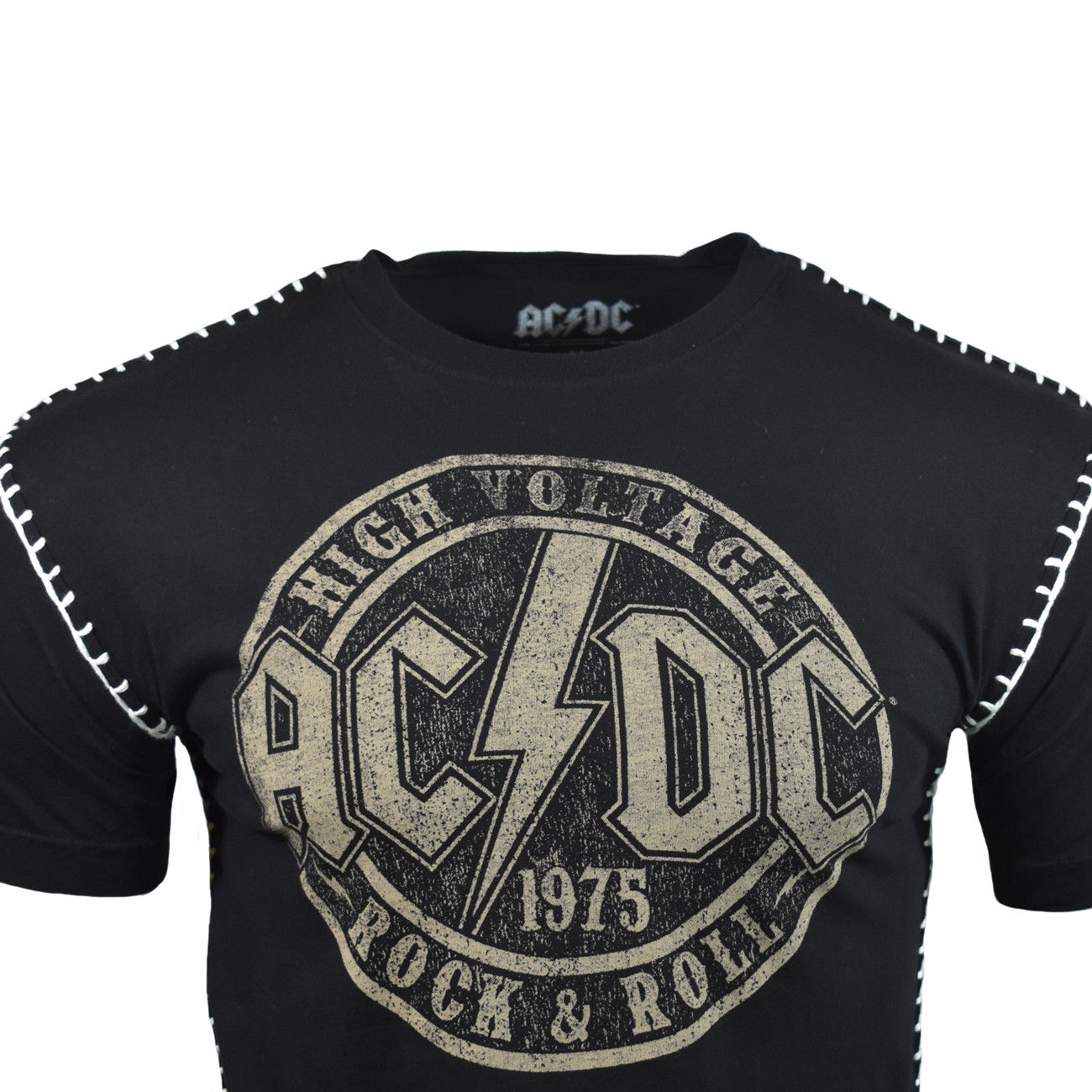 AC/DC Men's T Shirt Hard Rock Tour Band Metal Vintage Music