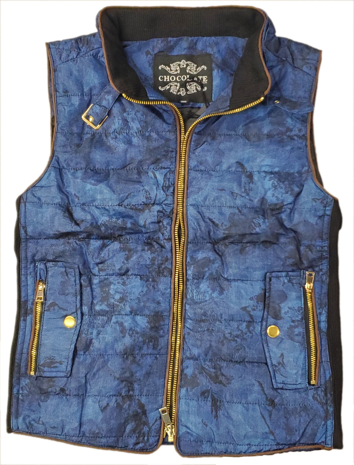 Girl Junior Chocolate Winter Down Vest Jacket Down Lightweight Packable Puffer Padded Vest