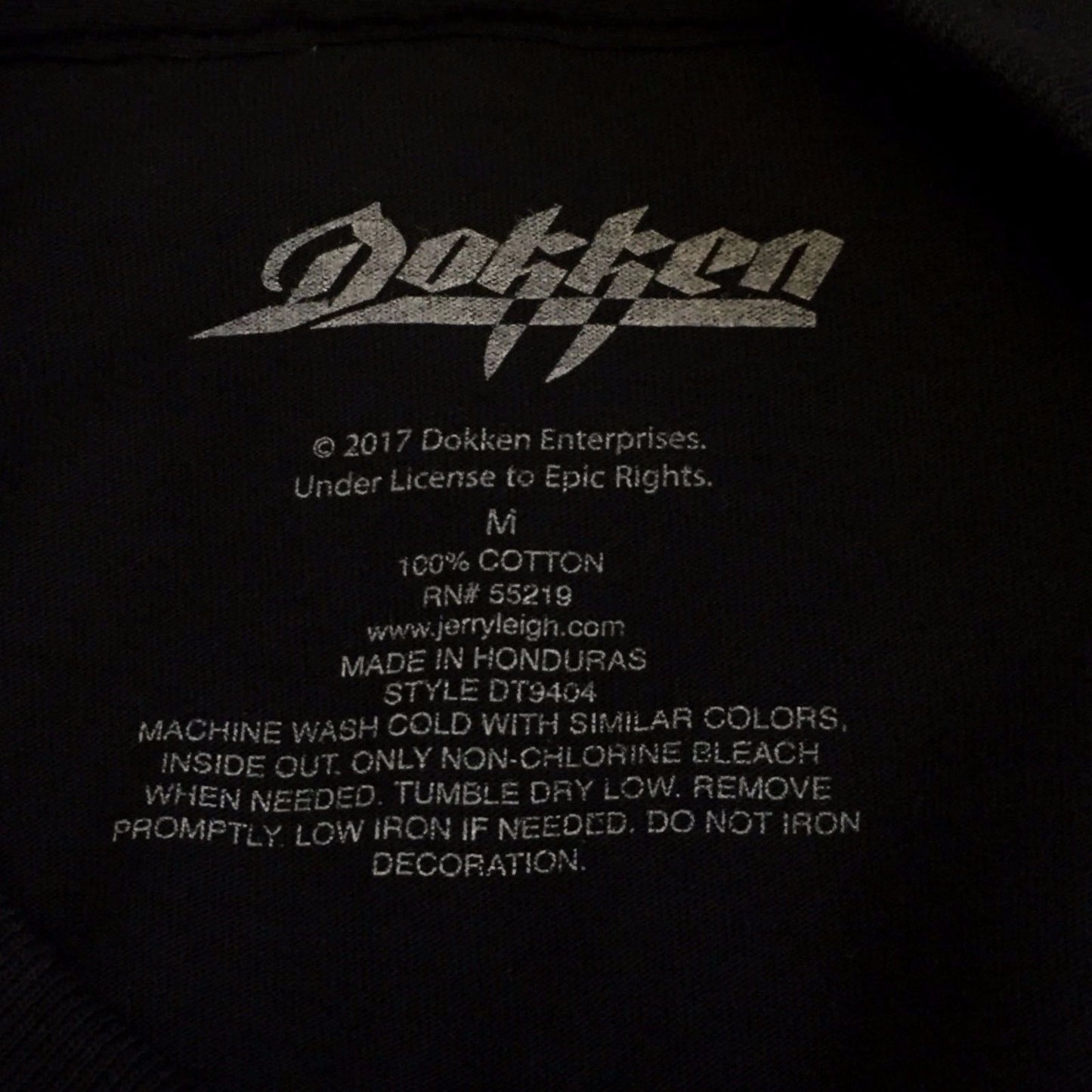 Dokken Hell To Pave Metal Band Men's Graphic T-Shirt