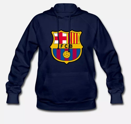 FCB Barcelona Men's Sweatshirt Hoodie Soccer Barca La Liga L XL 2XL