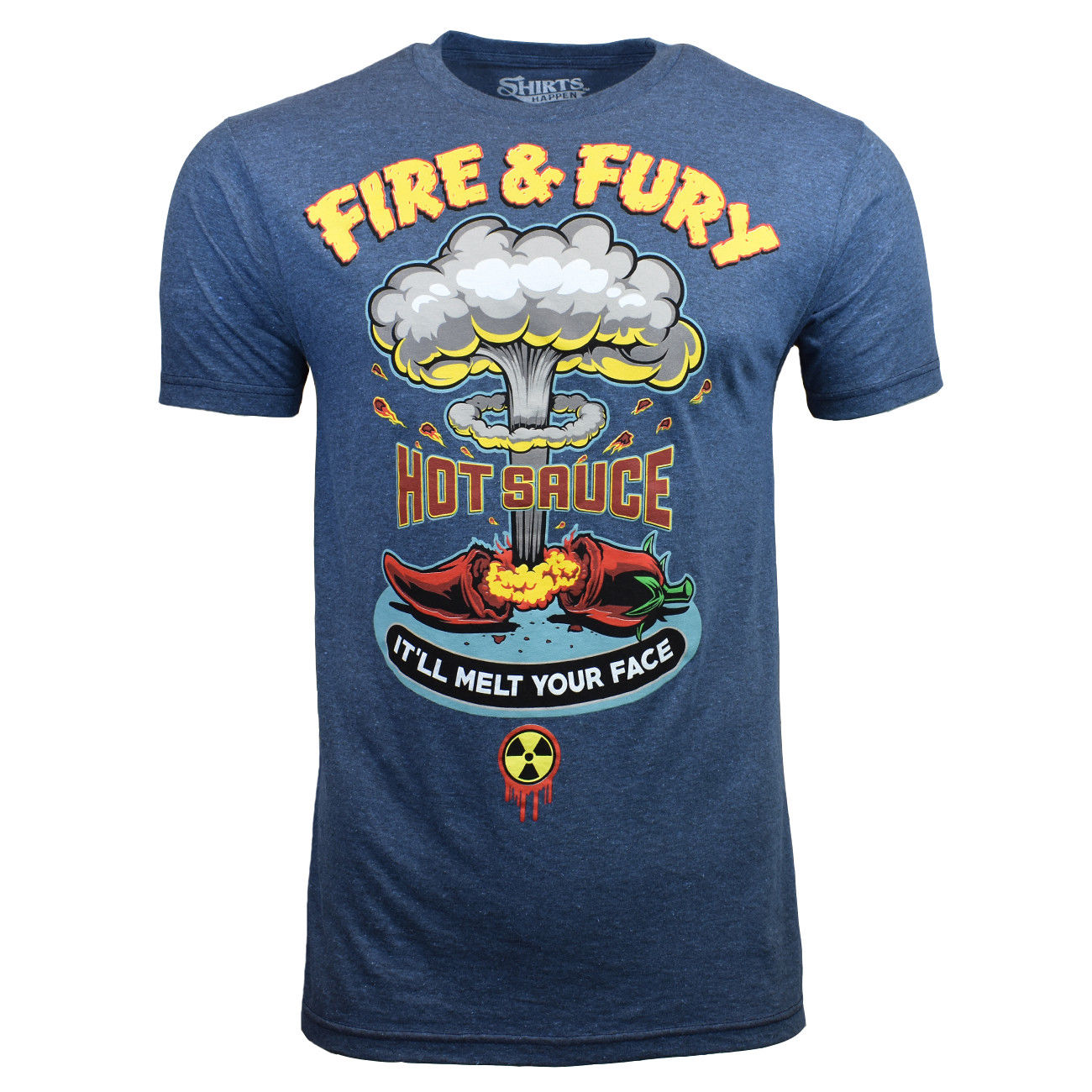 Fire and Fury Hot Sauce Men's Graphic T-Shirt