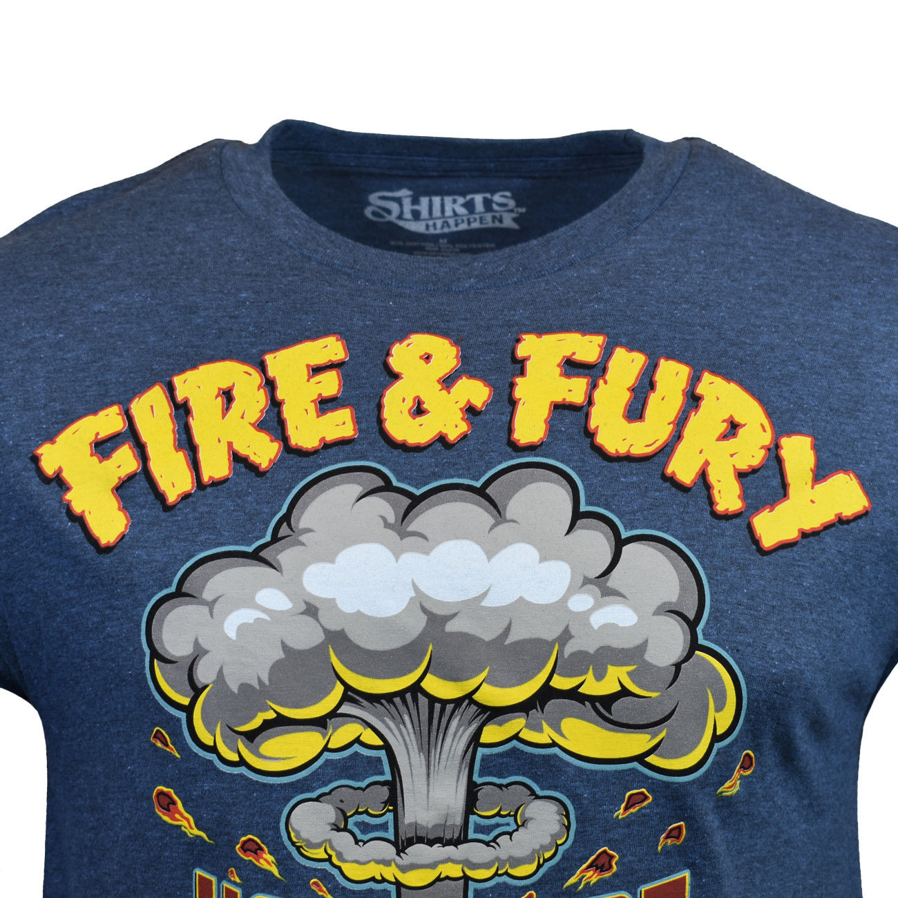 Fire and Fury Hot Sauce Men's Graphic T-Shirt