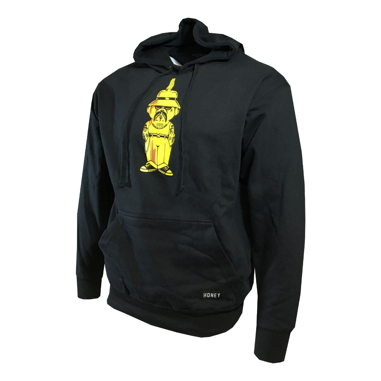 MEN'S Sweatshirt New Hoodie Black Cholo Design Honey Brand Sizes SMALL MEDIUM