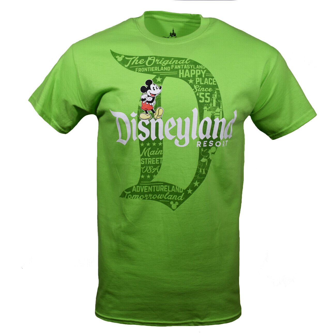 Disneyland Resorts T-Shirt - Lime Green Mens/Unisex – MB T-SHIRTS