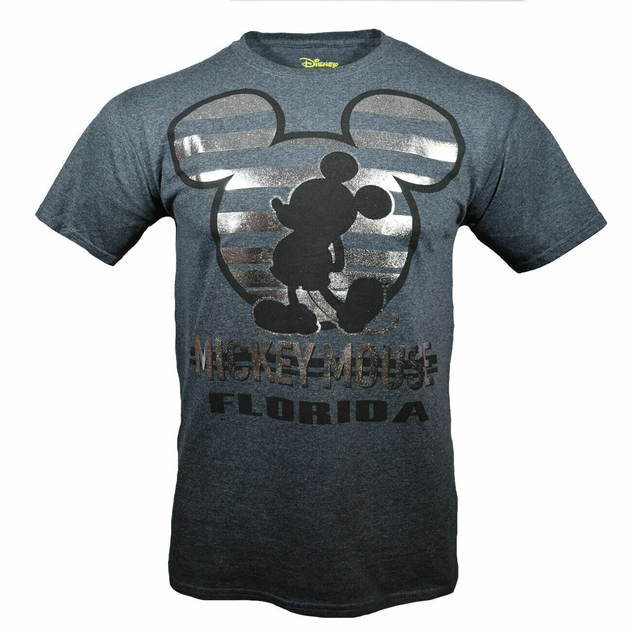 Disney World Resorts Mickey Mouse Metallic T-Shirt - Mens/Unisex