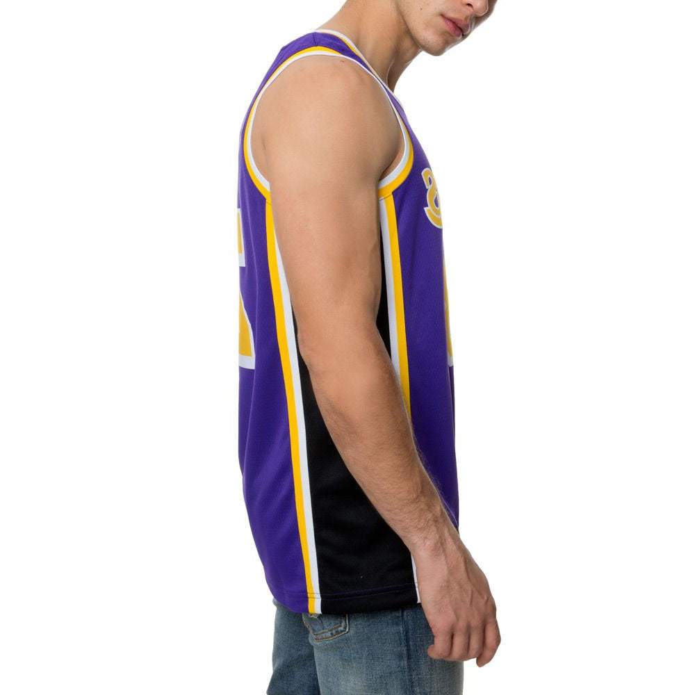 Los Angeles Lakers Lebron James NBA Authentic Swingman Edition Jersey PURPLE
