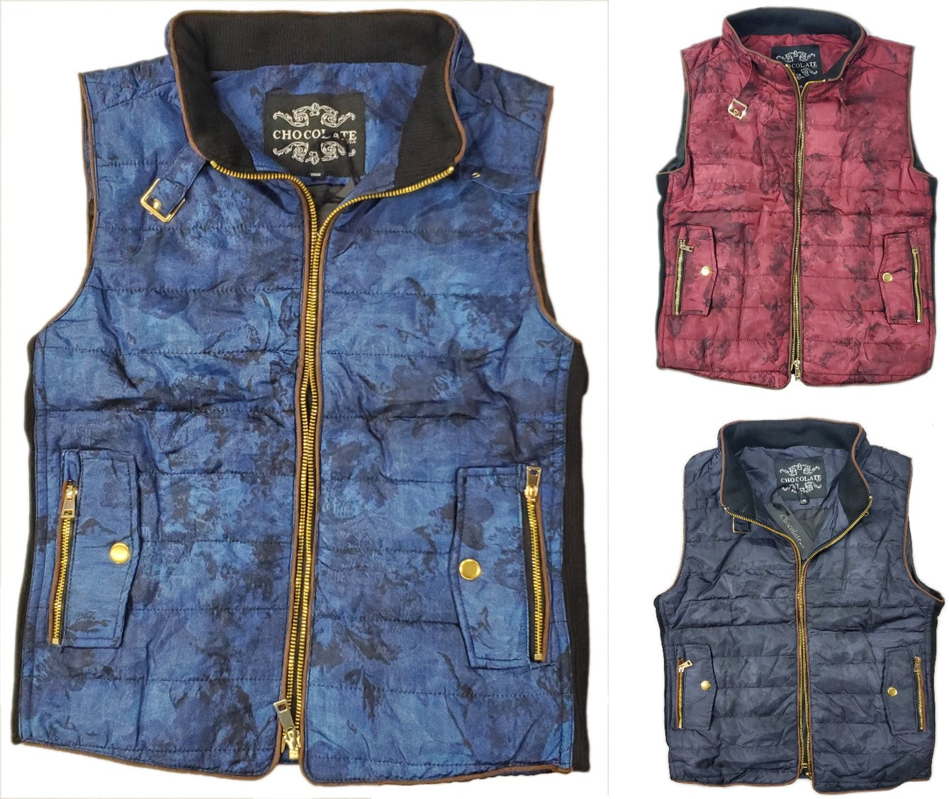 Girl Junior Chocolate Winter Down Vest Jacket Down Lightweight Packable Puffer Padded Vest