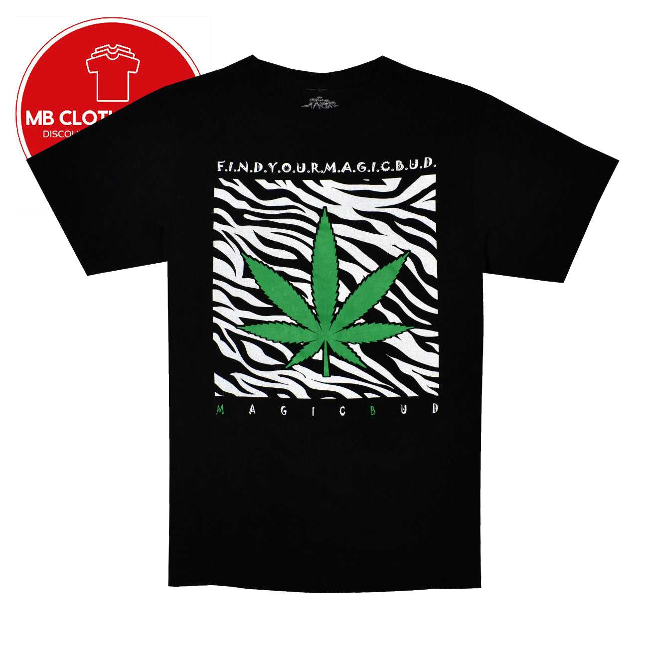 Men's T shirts Find Your Magic Bud Original MB T-Shirts 100% Cotton WEED