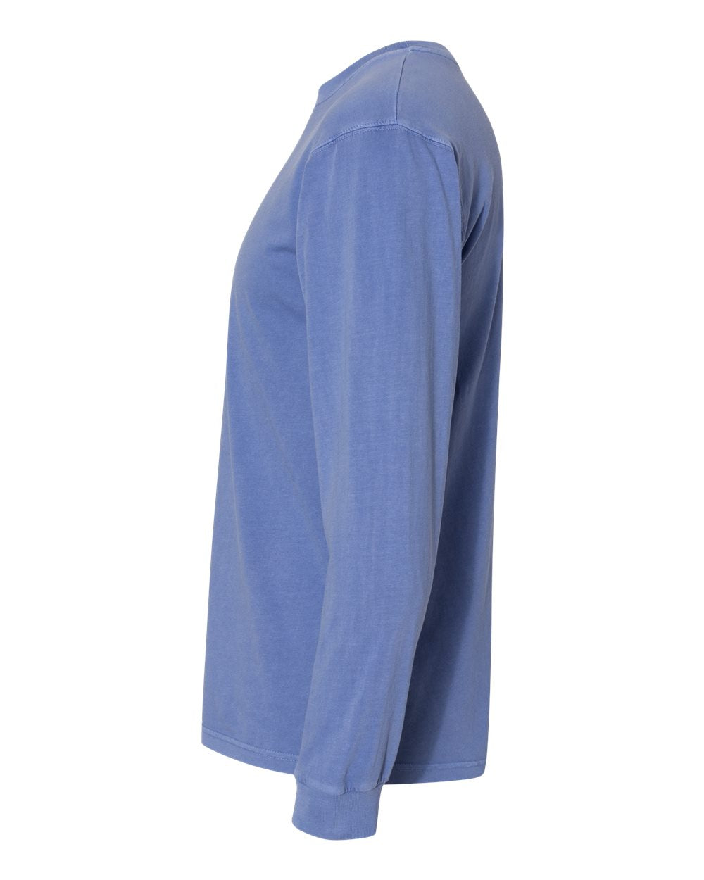 Peri Blue Men's Long Sleeve Inspired Dye by Next Level