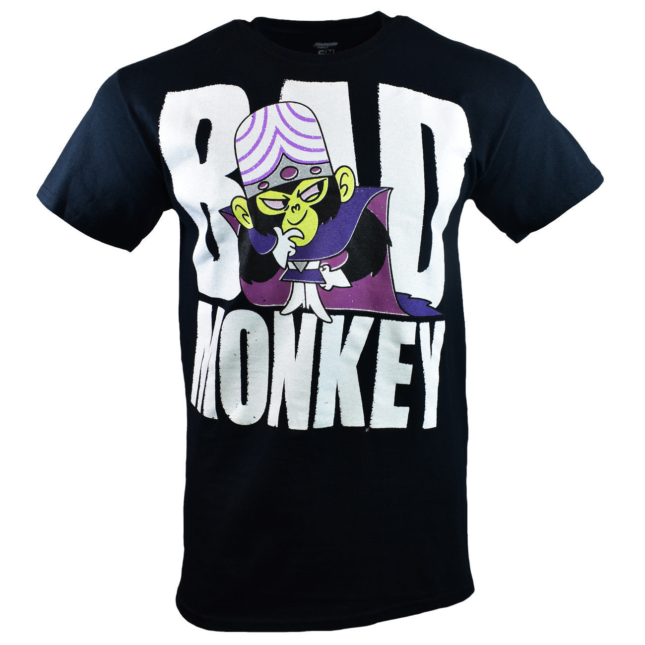 Power Puff Girls Mojo Bad Monkey Mens Graphic Tee