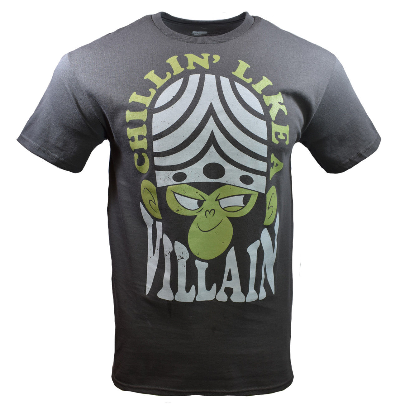 Power Puff Girls Chillin Like a Villain Mens Graphic Tee