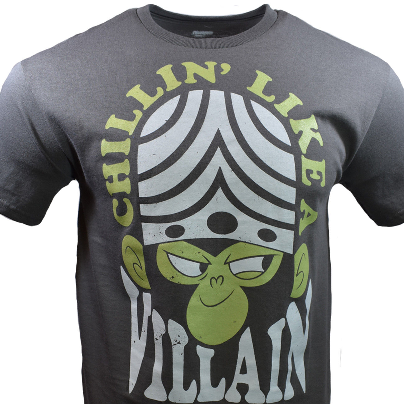 Power Puff Girls Chillin Like a Villain Mens Graphic Tee