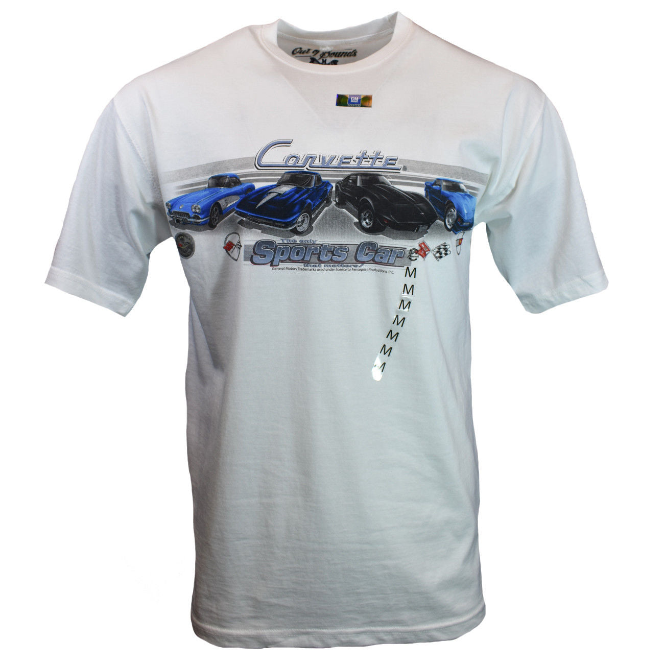 Chevrolet Corvette Generations Men's Graphic T-Shirt