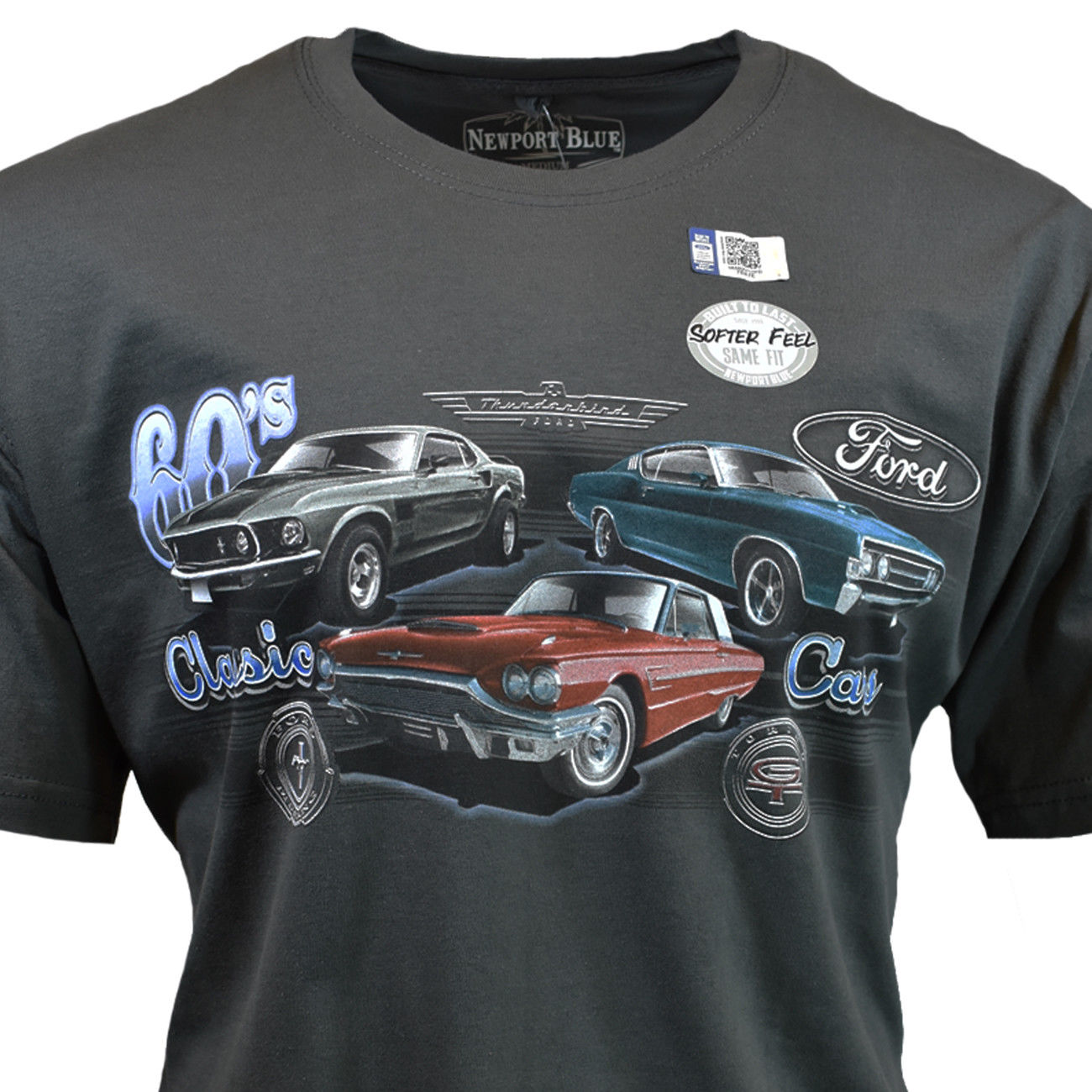 Ford 1960s Classic Cars Men's Graphic T-Shirt