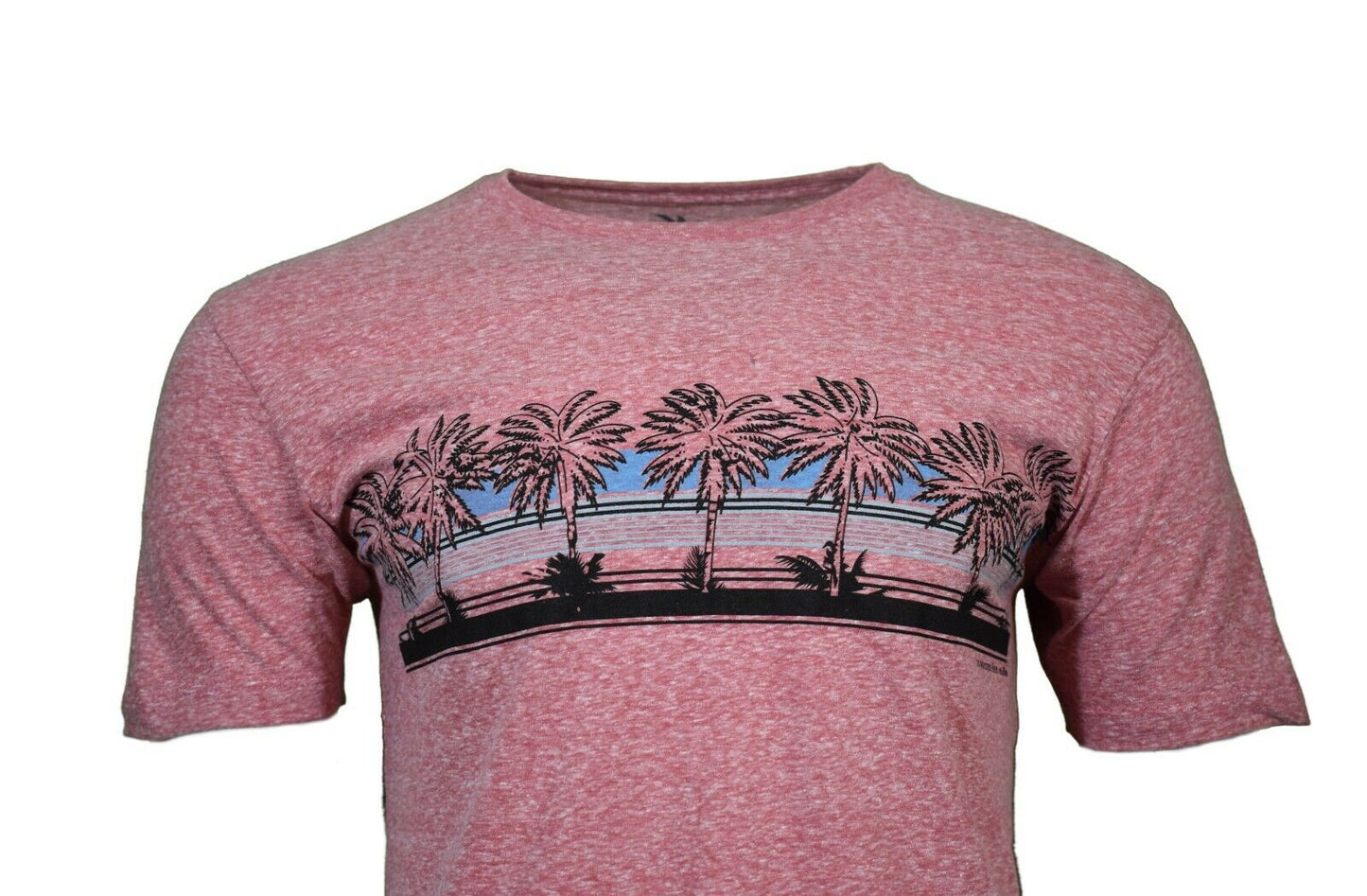 Men's T-Shirt Sunset Beach Palm Trees Bahama No worries here
