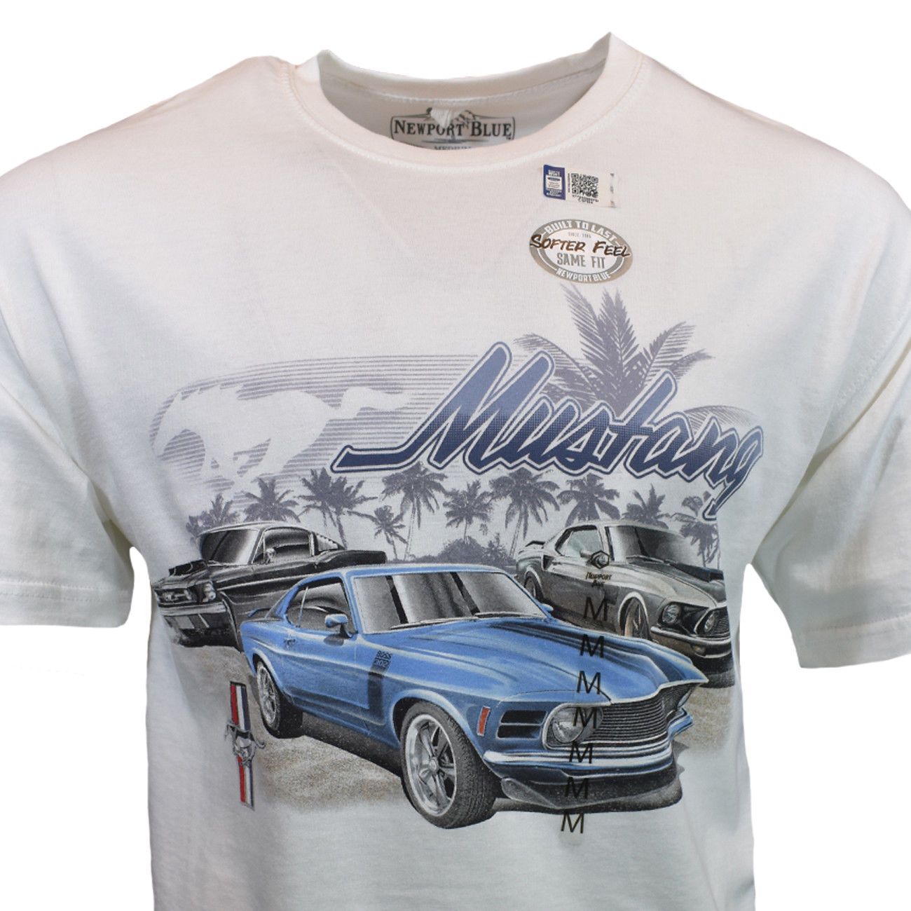 Ford Mustang Generations Men's Graphic T-Shirt