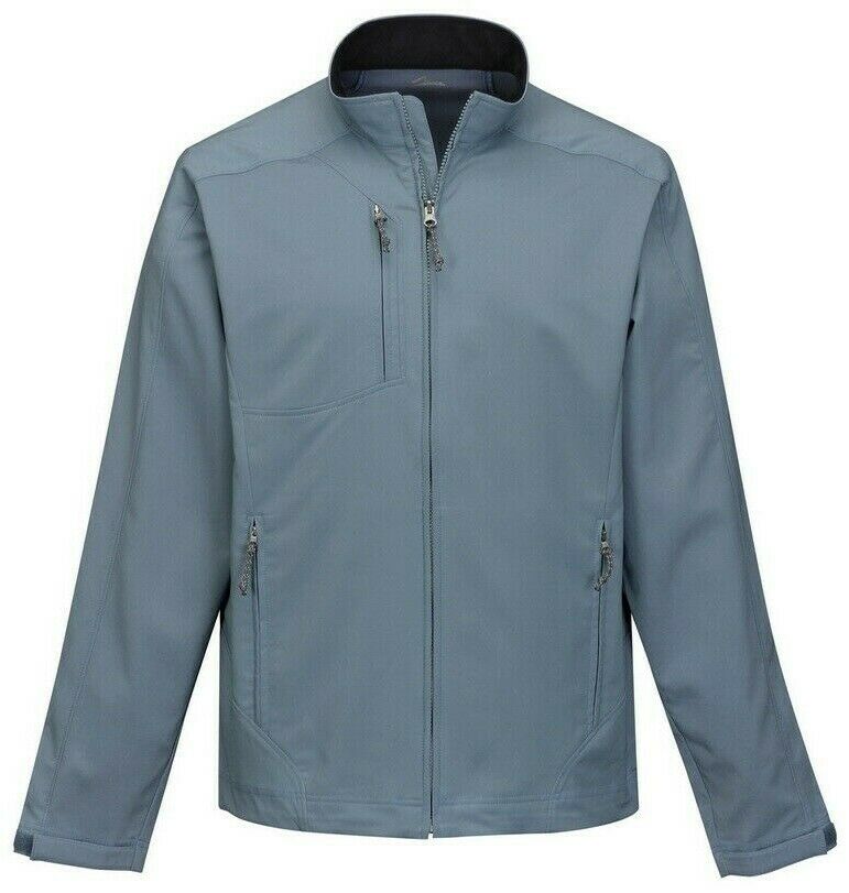 MENS JACKET Wind Breaker Casual jacket-Adjustable Cuff Pockets Tri-Mountain