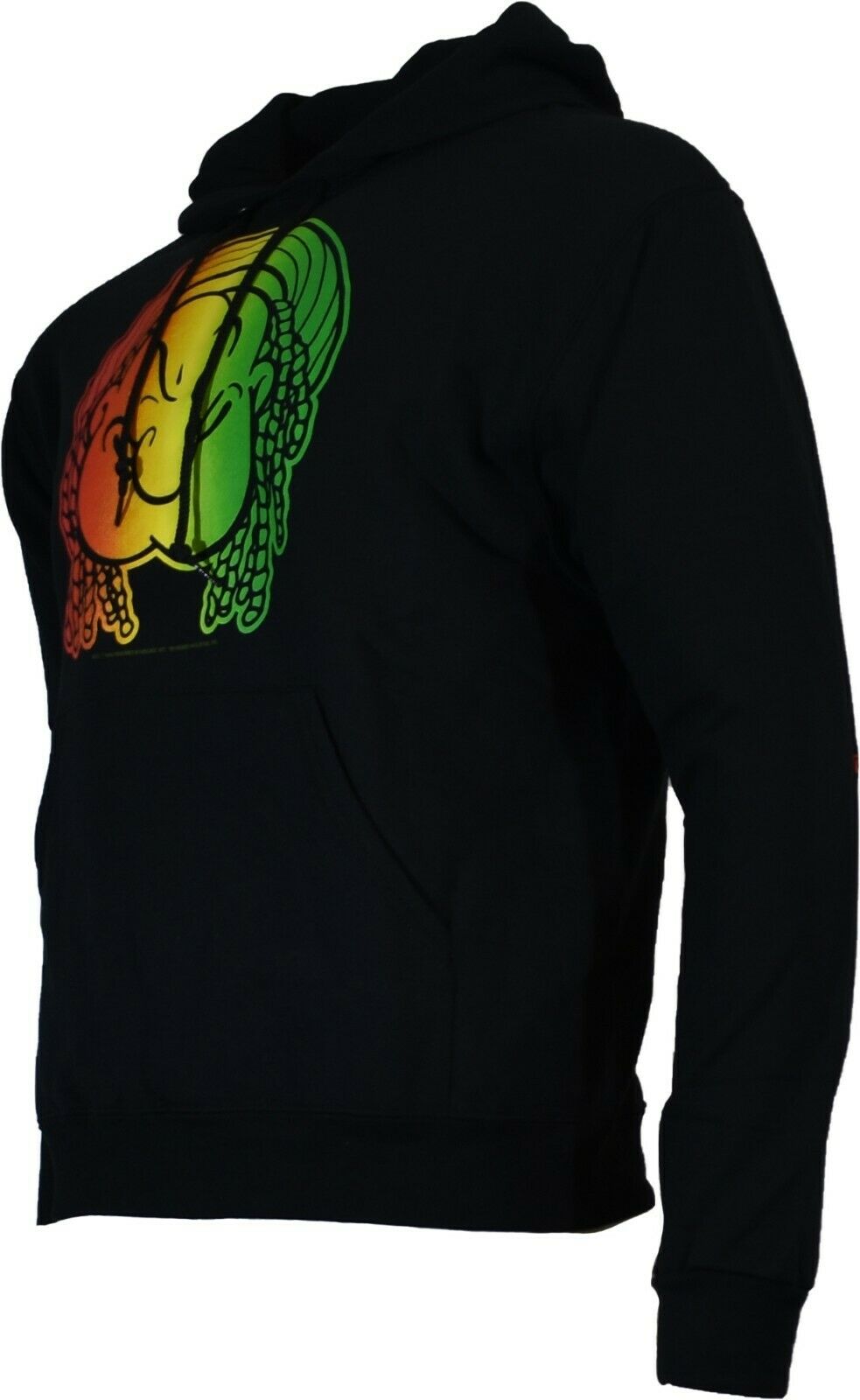 MENS JACKET FLEECE Popeye The Sailor Graphic Pullover Drawstring Hoodie Pockets