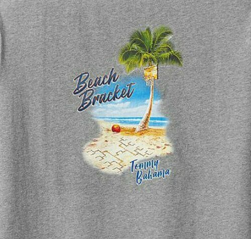 TOMMY BAHAMA Beach Bracket Men's T-Shirt - Grey - S M L XL 2XL