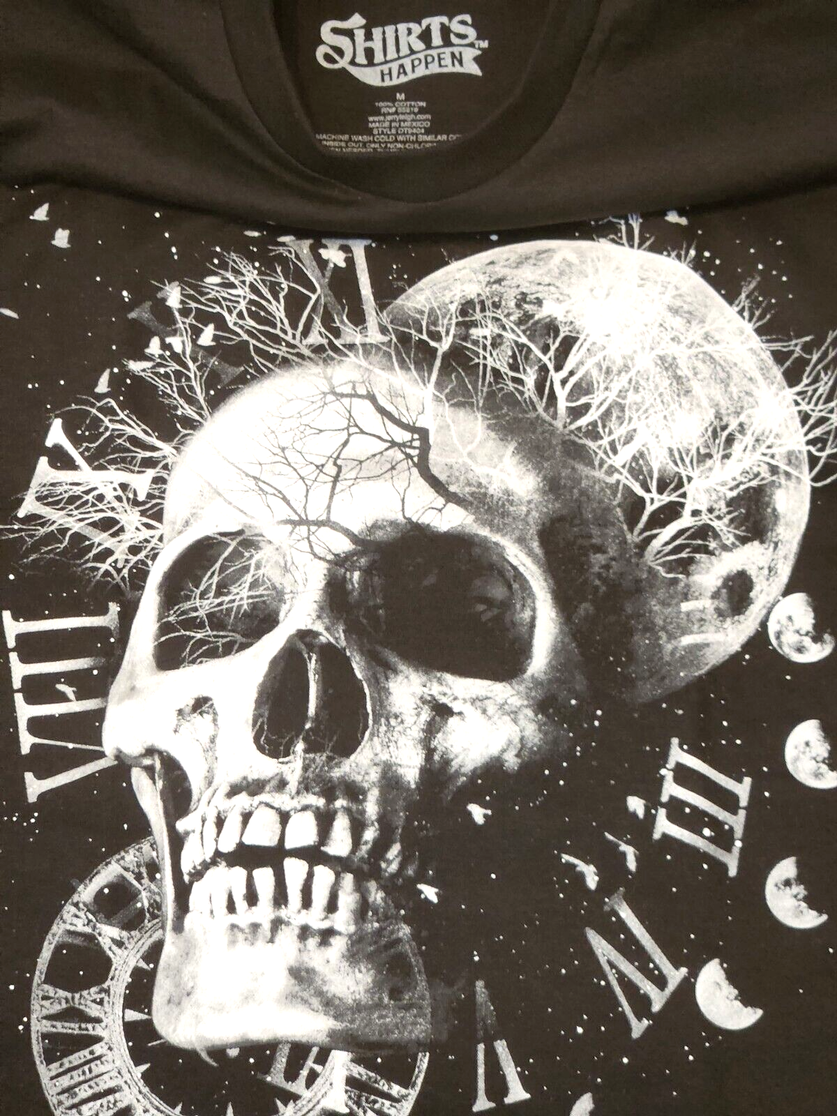 Men's T Shirts SCULL %100 Cotton