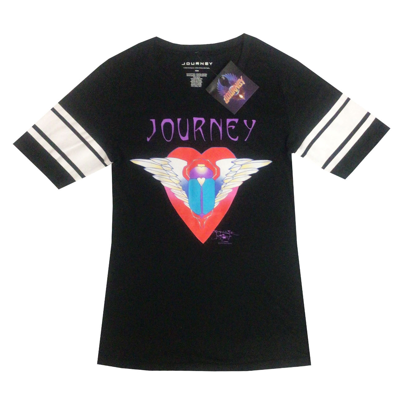 Women's T-shirt Rock N Roll Classic Rock Tee JOURNEY Black S M L XL
