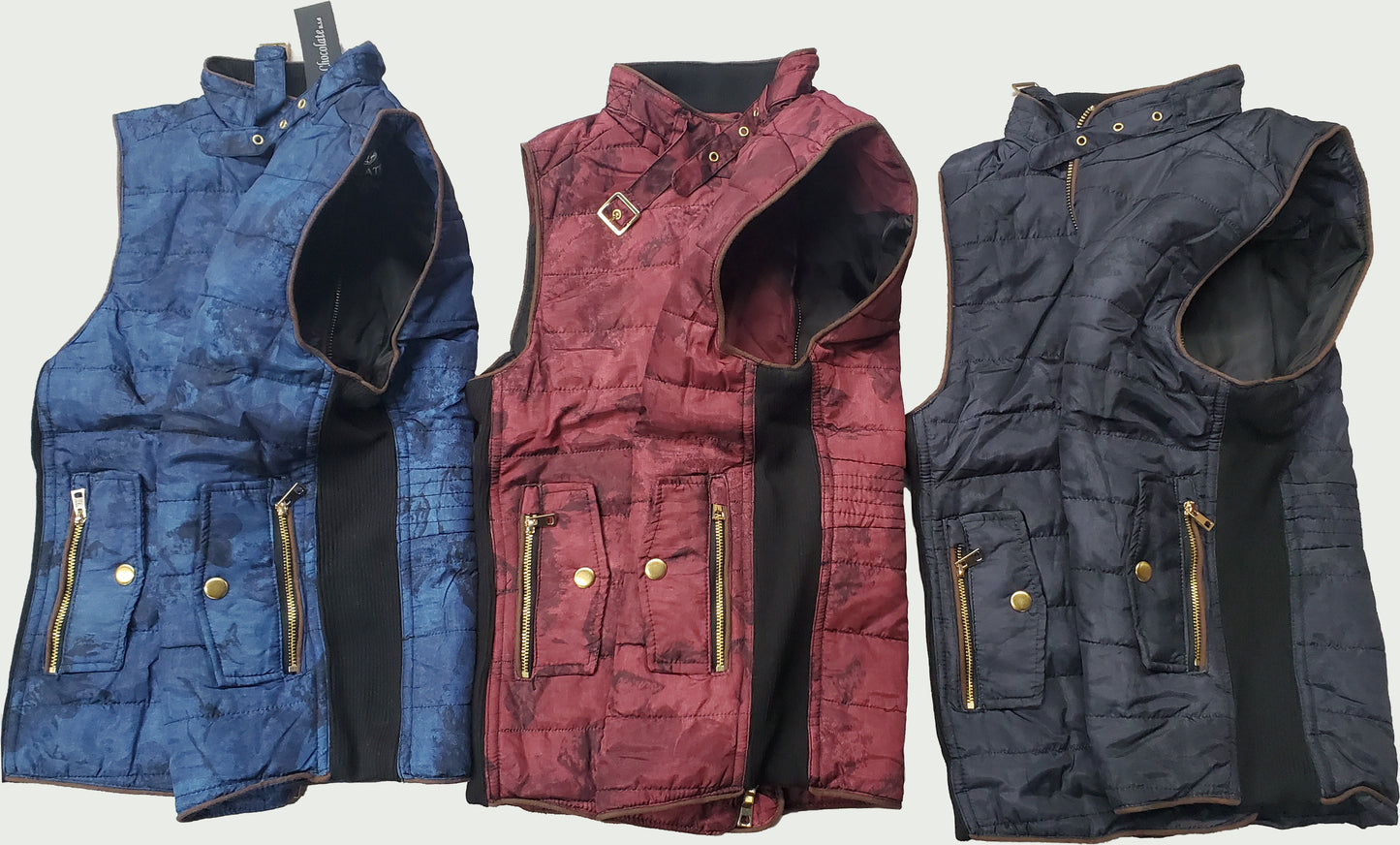 Girl Junior Chocolate Winter Down Vest Jacket Down Lightweight Packable Puffer Padded Vest