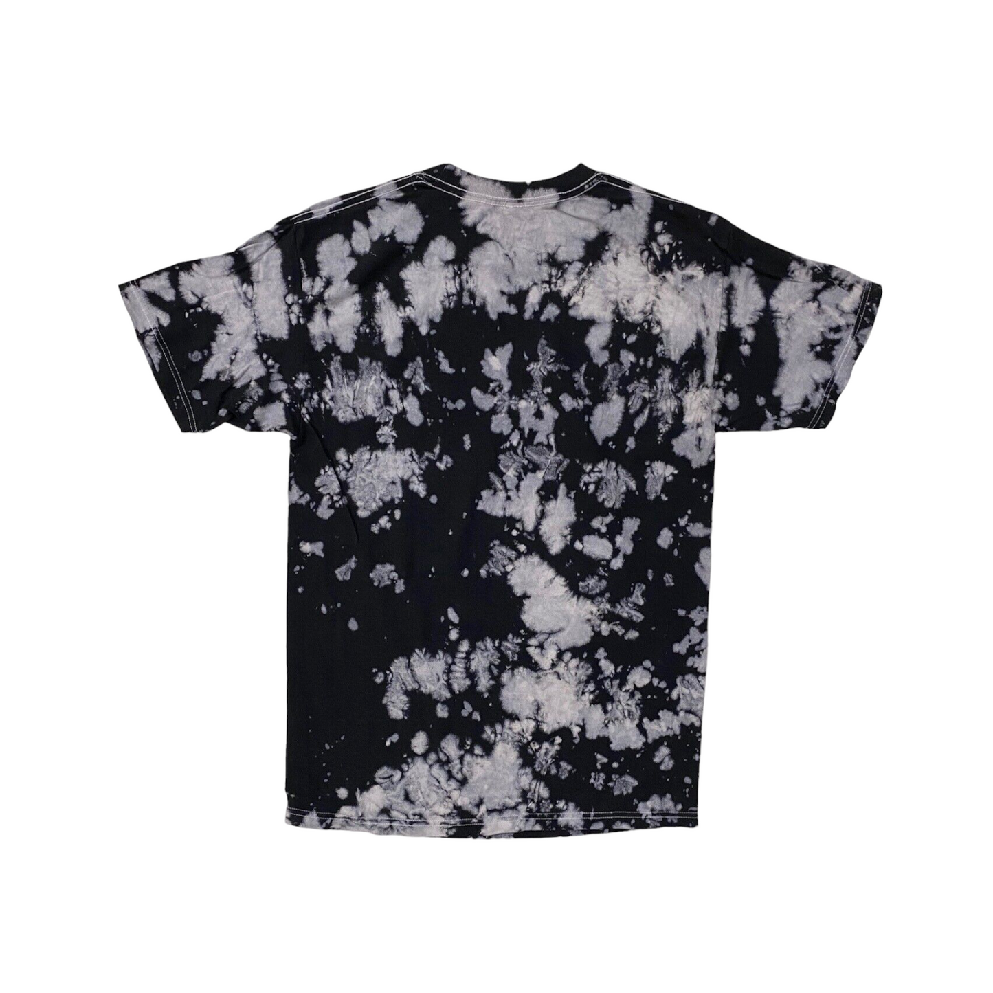 Wu-Tang Clan Black Tie-Dye Music T-Shirt - Mens/Unisex