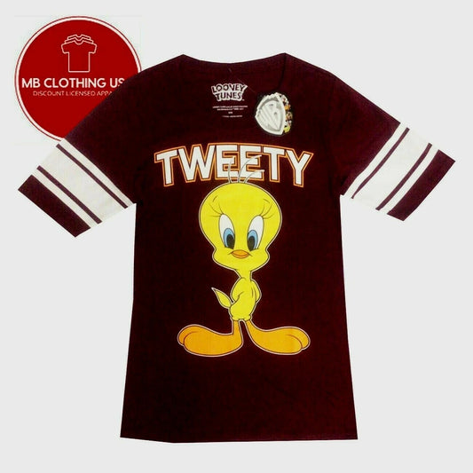 Tweety Women's T-shirt - Looney Tunes -WB -Disney .