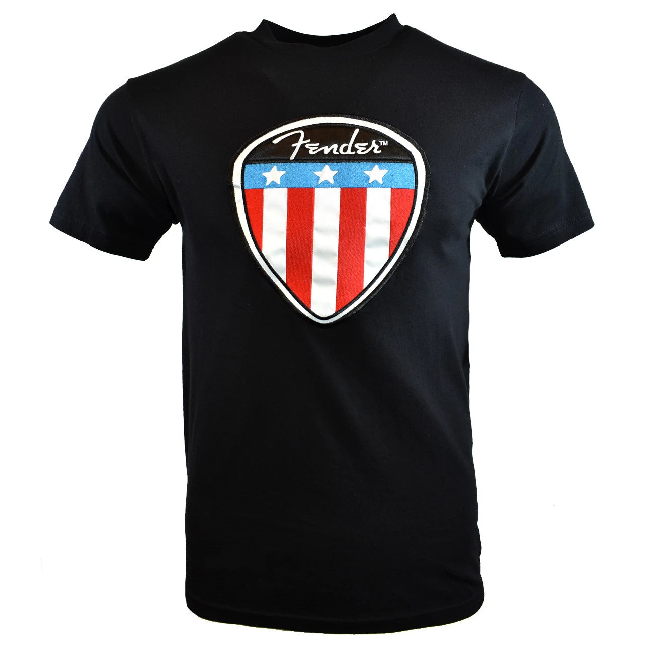 Men's Music tees "Fender" Vintage Retro Music T-Shirt, Guitar -Size Medium