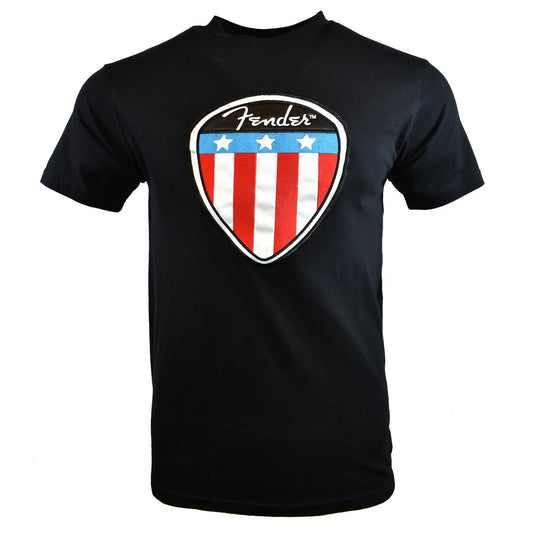 Men's Music tees "Fender" Vintage Retro Music T-Shirt, Guitar -Size Medium