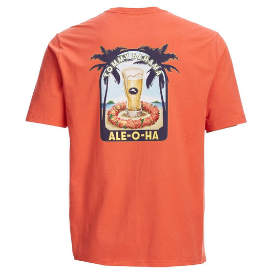 TOMMY BAHAMA Men's T Shirt-ALE-O-HA -SIZE MEDIUM