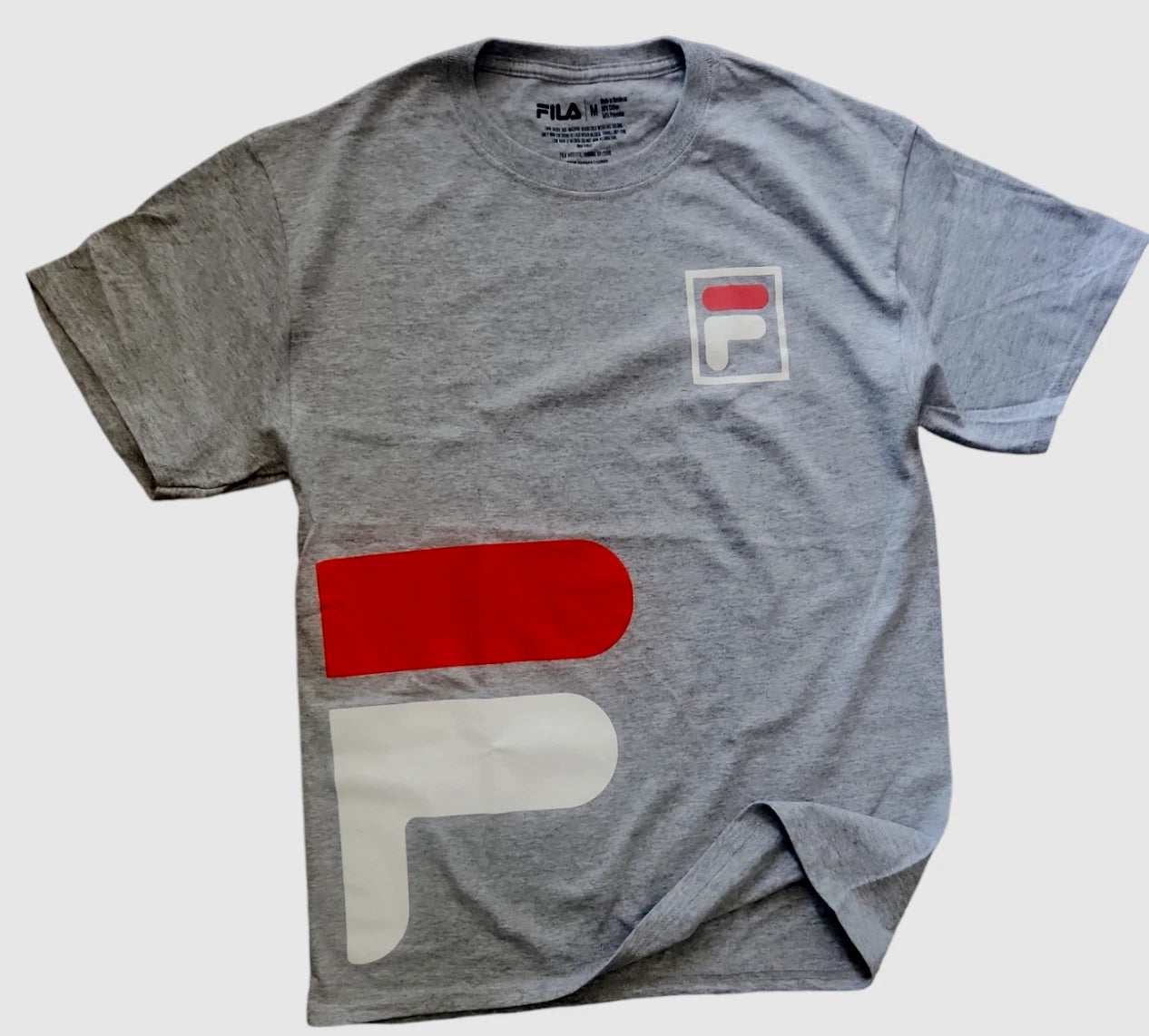 Men's T Shirt -FILA -Athletic Apparel T-Shirt