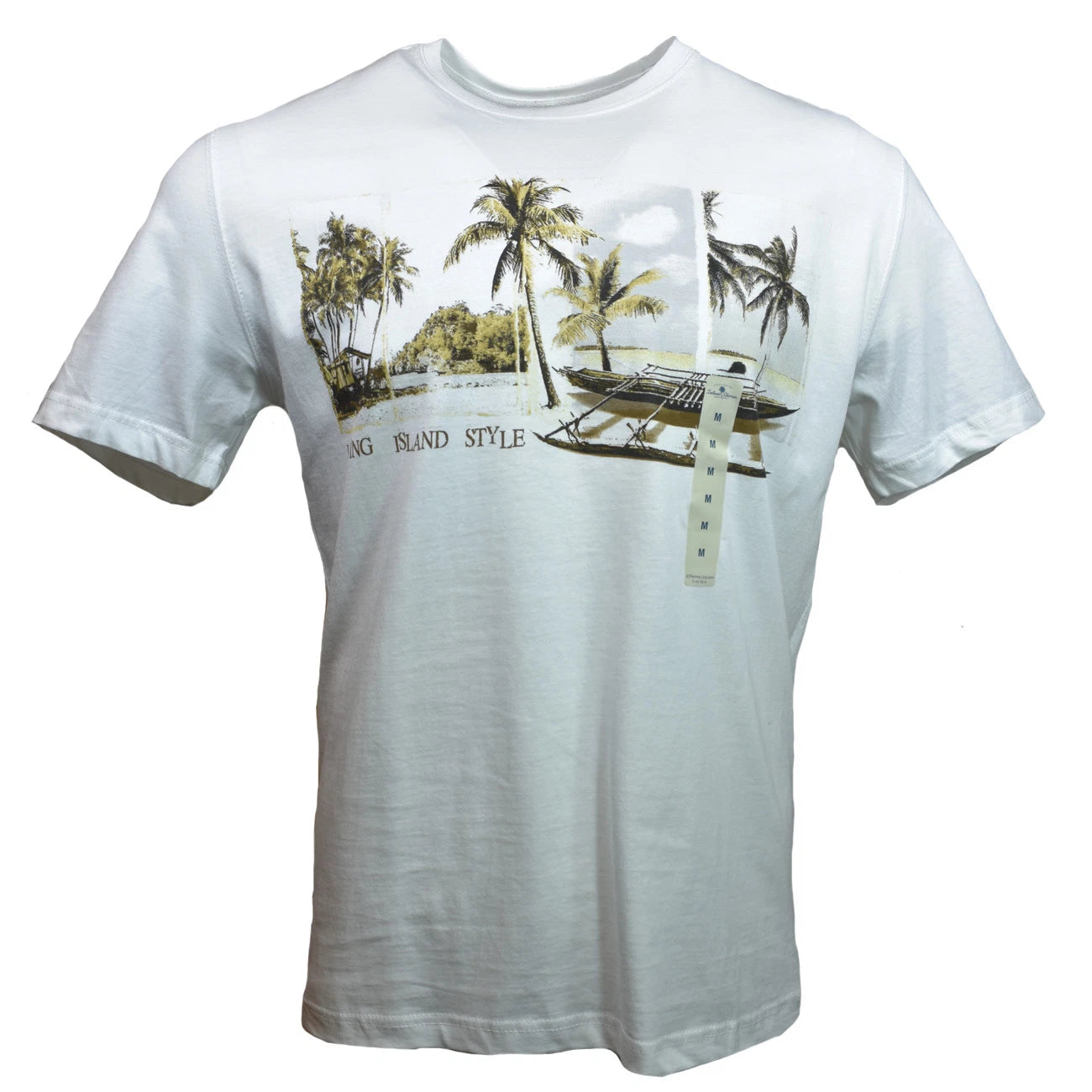 Men's T-shirt "Island Shores"Living Island Style -Palm trees