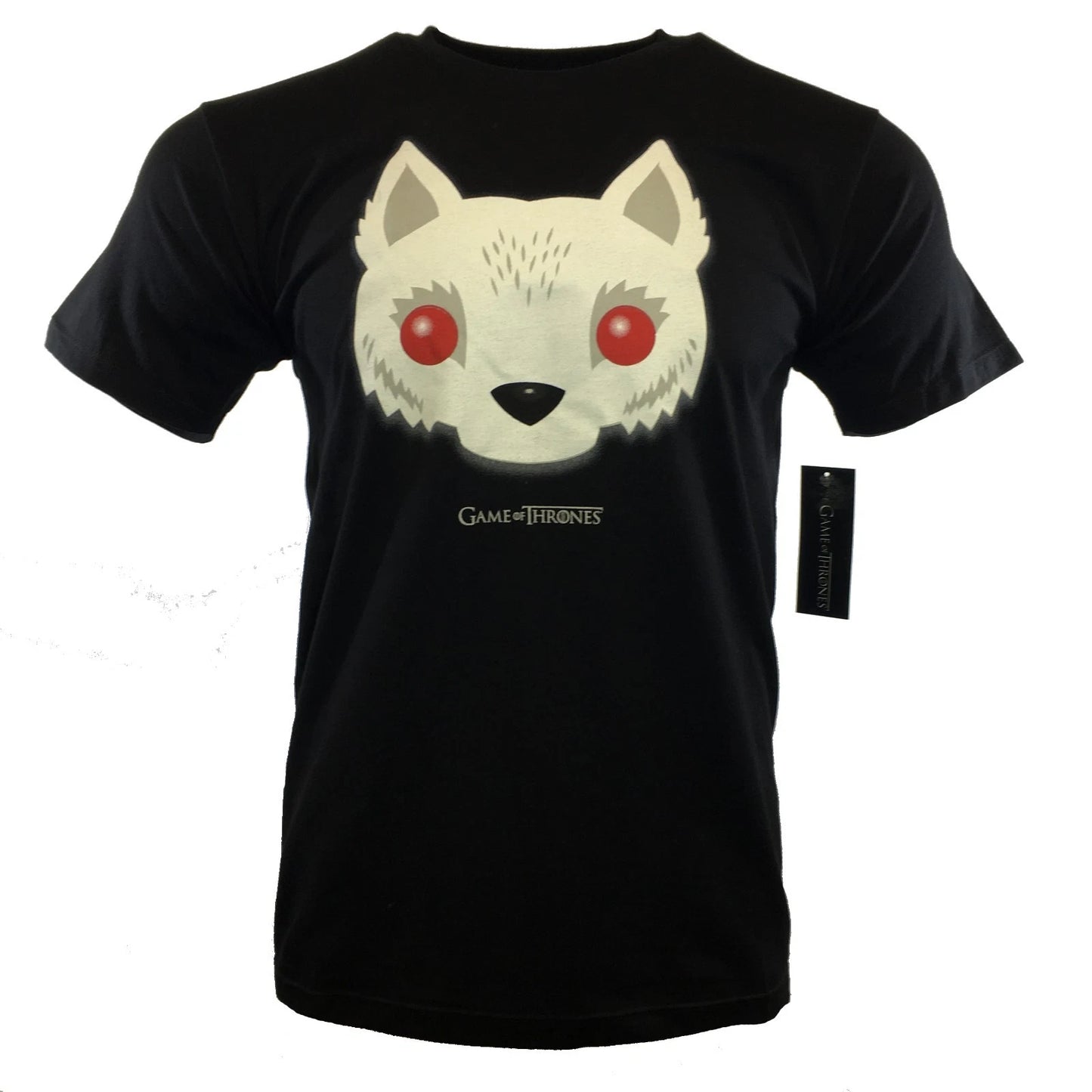 GAME OF THRONES T shirt -House of Stark Wolf -HBO LAST SEASON