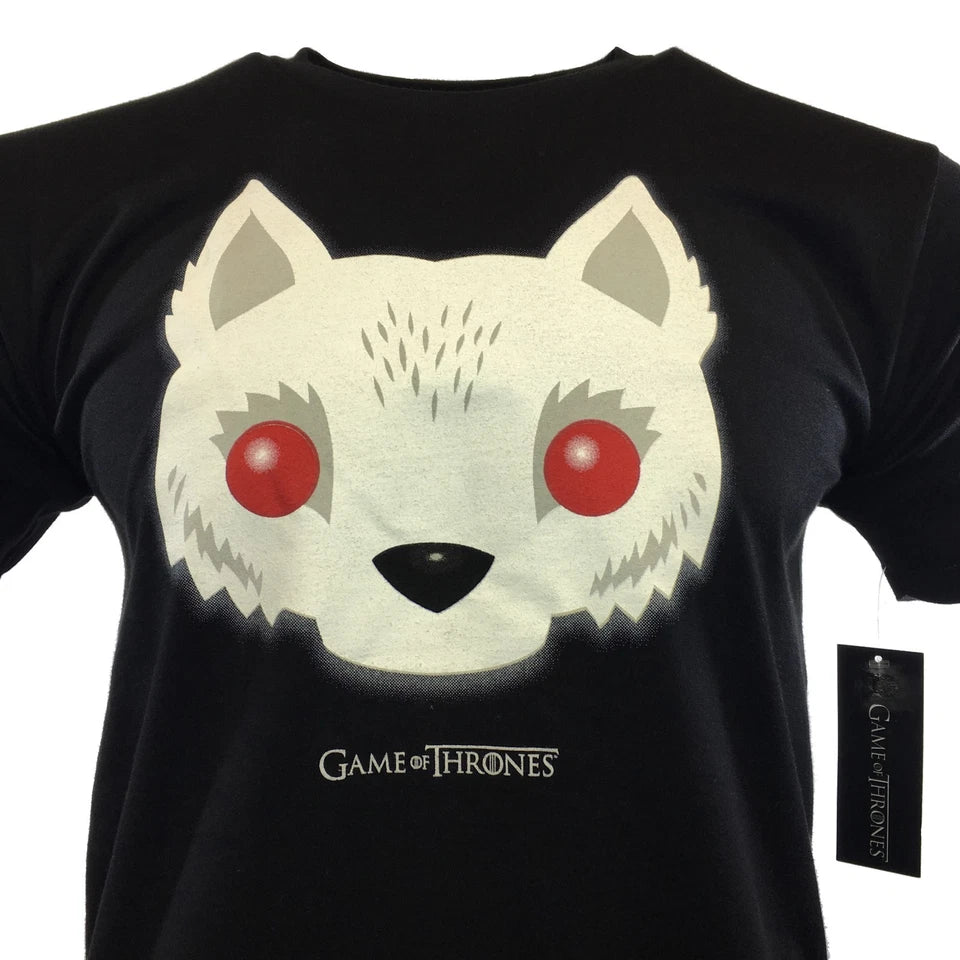 GAME OF THRONES T shirt -House of Stark Wolf -HBO LAST SEASON