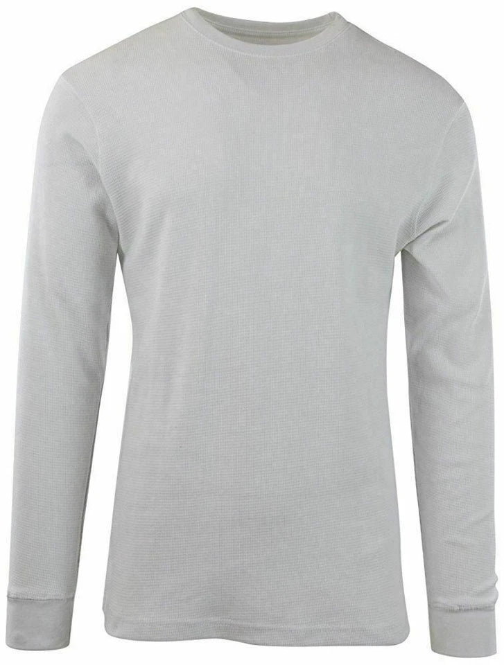 Men's Long Sleeve 3 PACK Thermal Lightweight - Big Sizes 3XL to 5XL