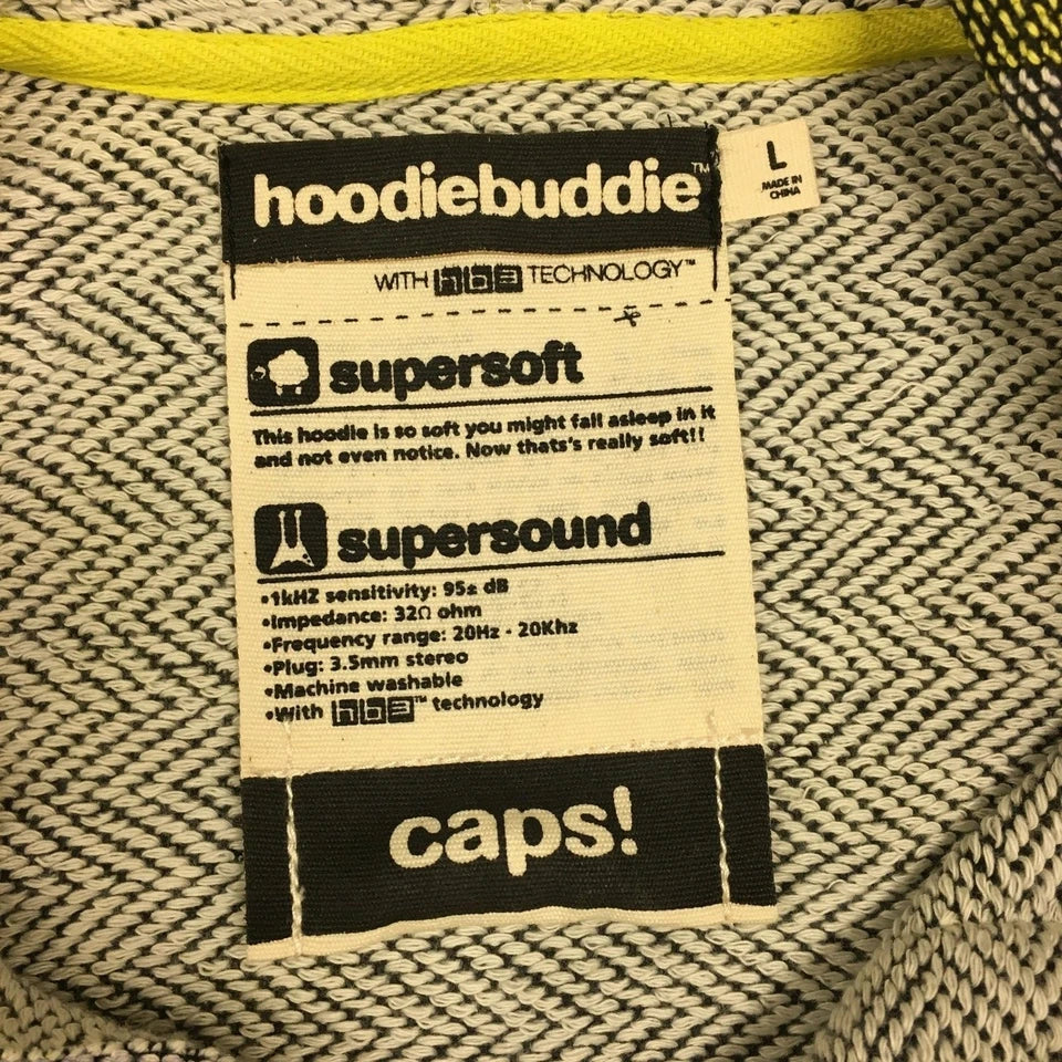 HOODIE BUDDIES Sweatshirt -Hoodie Pullover-Headphones MP3