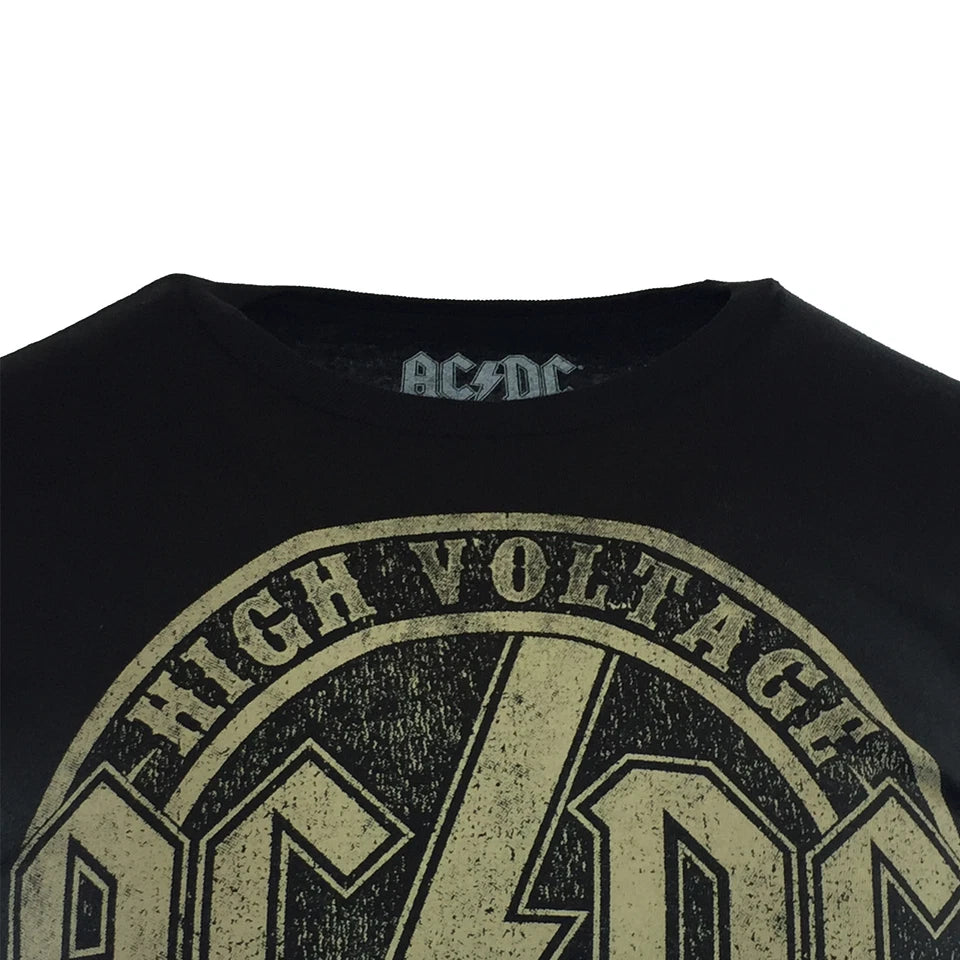 AC/DC Men's T Shirt Hard Rock Tour Band Metal Vintage Music