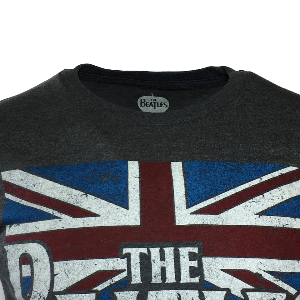 Men's Graphic T-Shirt The Beatles England Flag